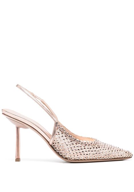 Rose gold crystal-embellished Gilda 100mm pumps Le silla - women LE SILLA | 2299U080P1PP908